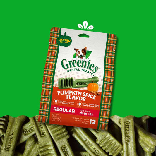 GREENIES Pumpkin Spice Flavored Dental Treats