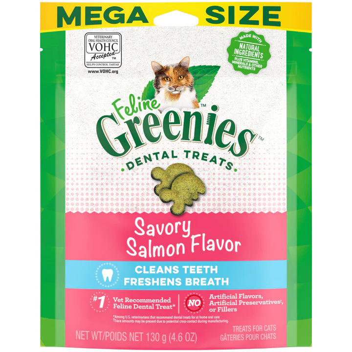 Cat Dental Treats And Chews | Salmon Flavor | GREENIES™