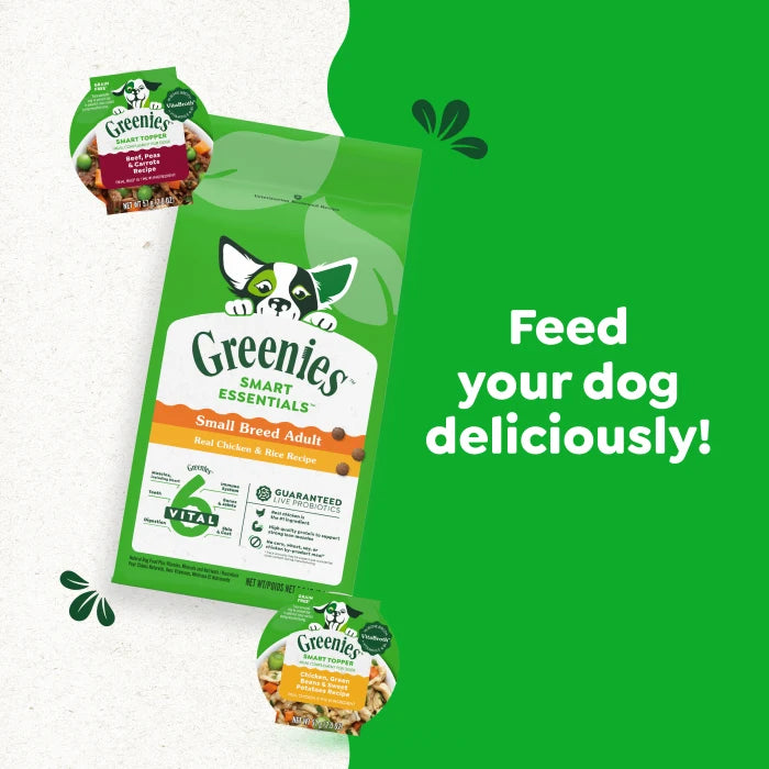 [Greenies][Greenies Smart Essentials Small Breed Adult Protein Dry Dog Food Real Chicken & Rice, 27 lb. Bag][Enhanced Image Position 6]