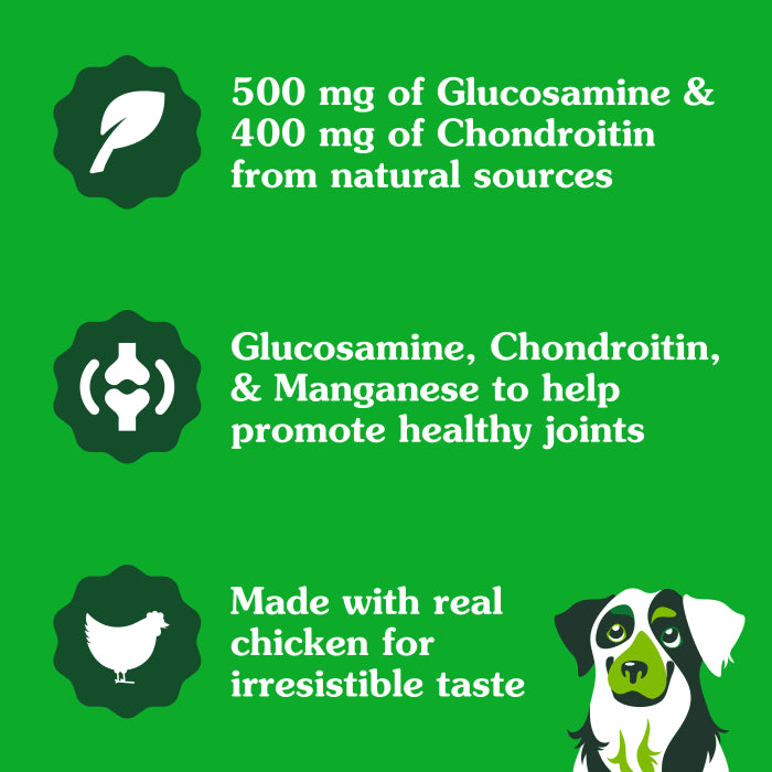 [Greenies][Greenies Hip and Joint Supplements for Dogs, 80-Count Soft Chews][Enhanced Image Position 5]