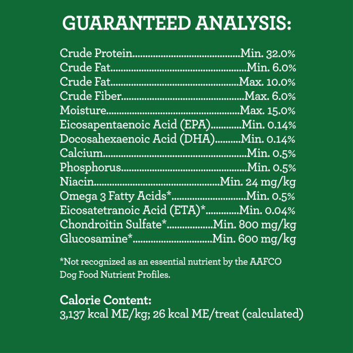 [Greenies][][Nutrition Grid/Guaranteed Analysis Image]