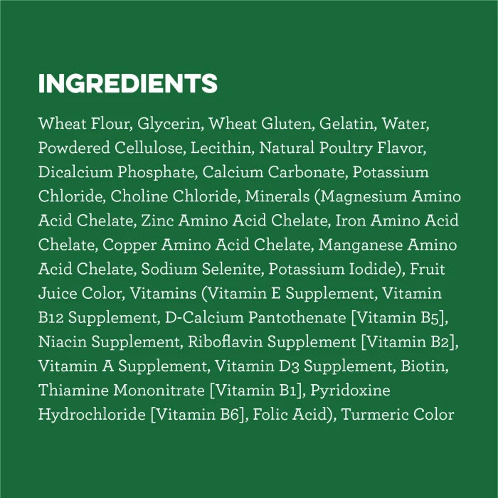 [Greenies][][Ingredients Image]