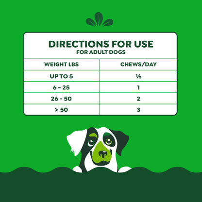 [Greenies][][Feeding Guidelines Image]