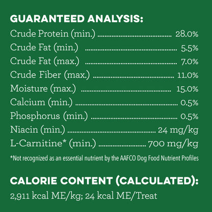 [Greenies][][Nutrition Grid/Guaranteed Analysis Image]