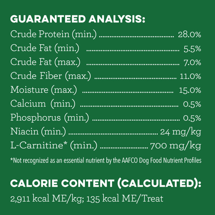 [Greenies][][Nutrition Grid/Guaranteed Analysis Image]