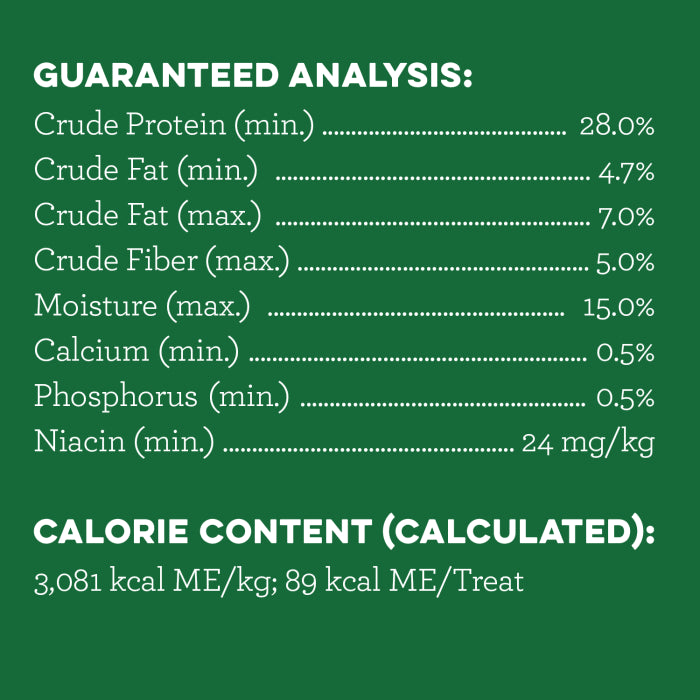 [Greenies][][Nutrition Grid/Guaranteed Analysis Image]