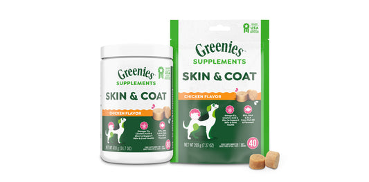 Greenies Skin and Coat Supplements