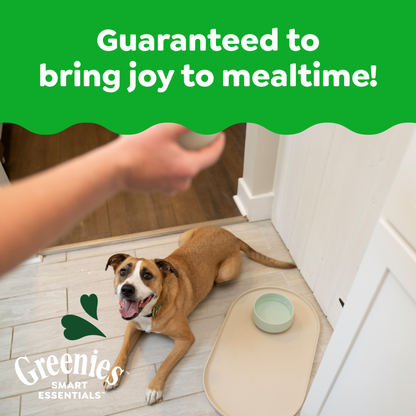 Greenies smart essentials is guaranteed to bring joy to mealtime