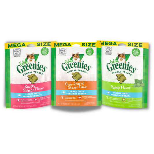 FELINE GREENIES Dental Treats Bundle